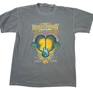 Kenny Chesney 2016 Tour 'Spread the Love' Graphic Tee - Gray Sz L - BNWOT